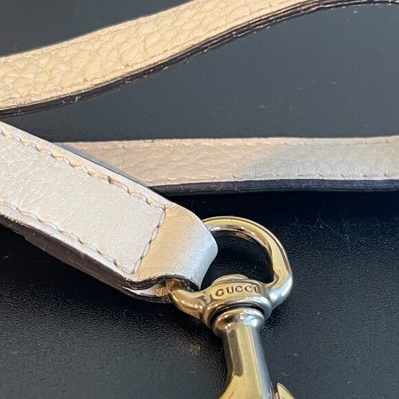 GUCCI Bamboo Shopper Ivory Leather 2way Satchel Bag - Preowned - Picture 15 of 16